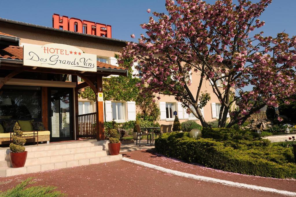 Logis Hotel Des Grands Vins Fleurie Eksteriør billede